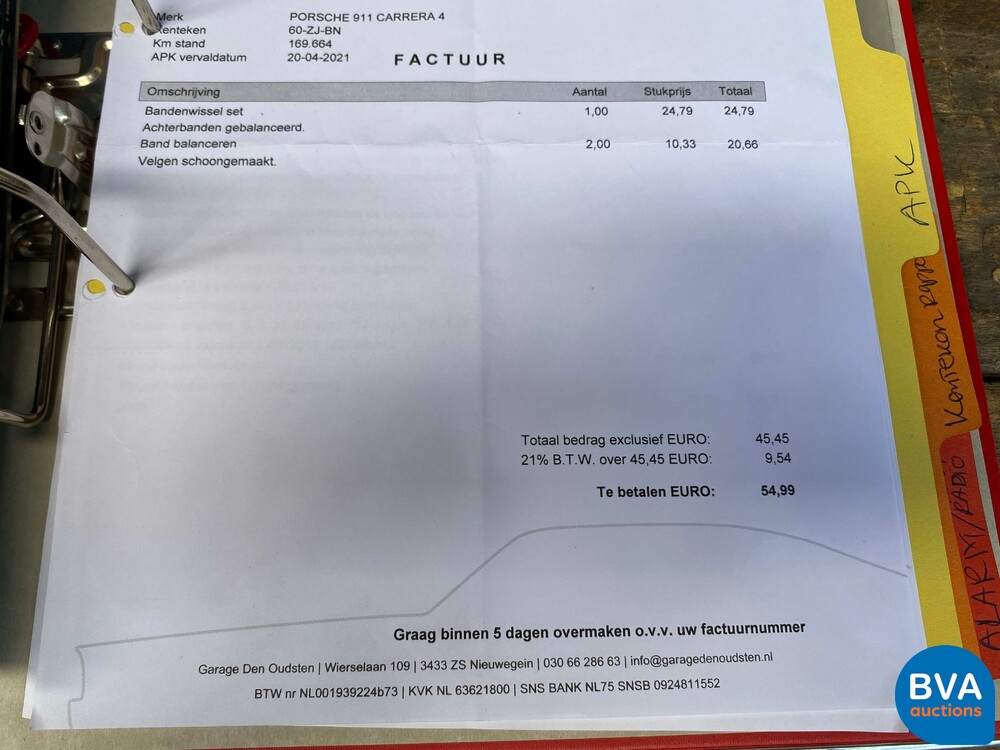 Porsche 911 Coupé Carrera 4 3.4 301 PS 996 1999, 60-ZJ-BN.