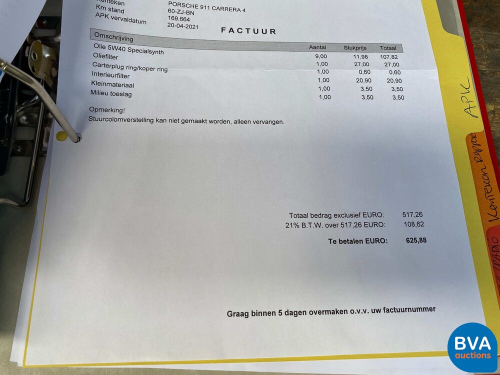 Porsche 911 Coupé Carrera 4 3.4 301 PS 996 1999, 60-ZJ-BN.