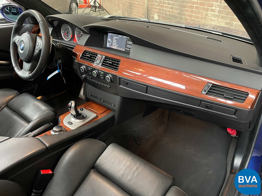 BMW M5 5.0 V10 E60 507pk 5-Serie 2005 -YOUNGTIMER-, J-709-BP.