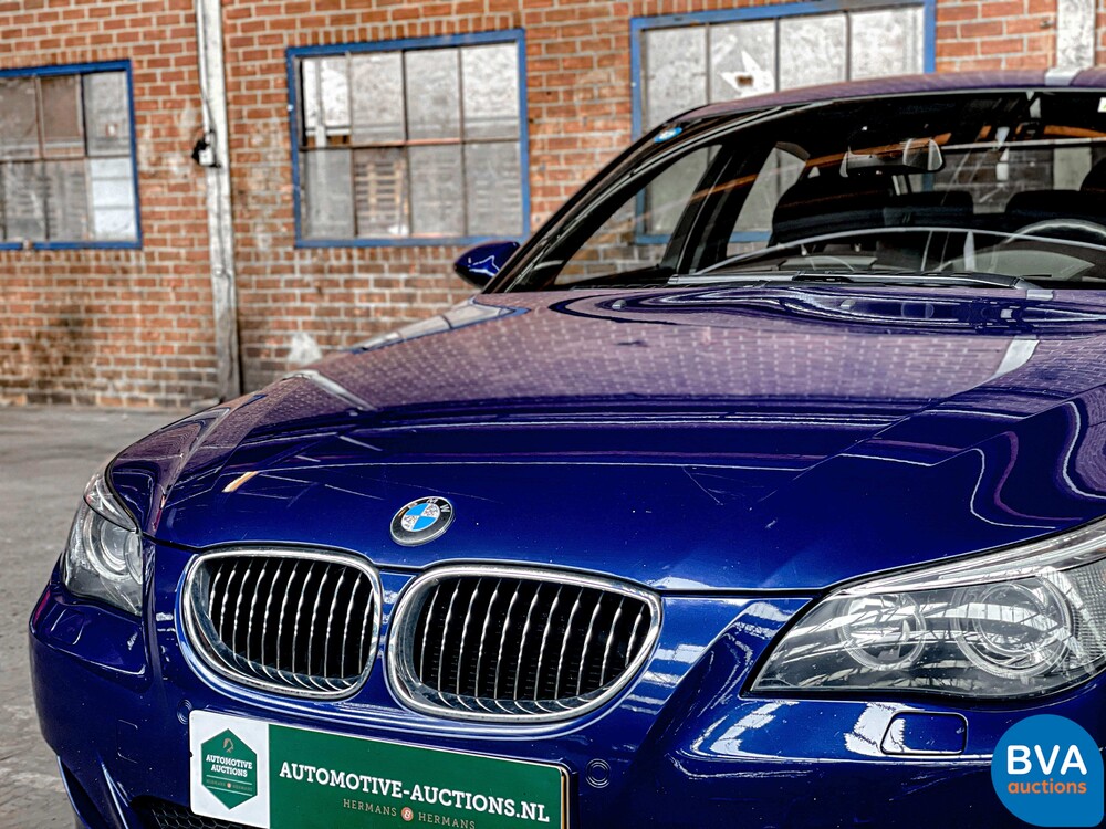 BMW M5 5.0 V10 E60 507pk 5-Serie 2005 -YOUNGTIMER-, J-709-BP.
