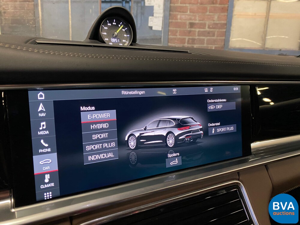 Porsche Panamera Sport Turismo 2.9 4 E-Hybrid 462pk 2018 Sport Chrono Plug-In Hybride, H-318-HT