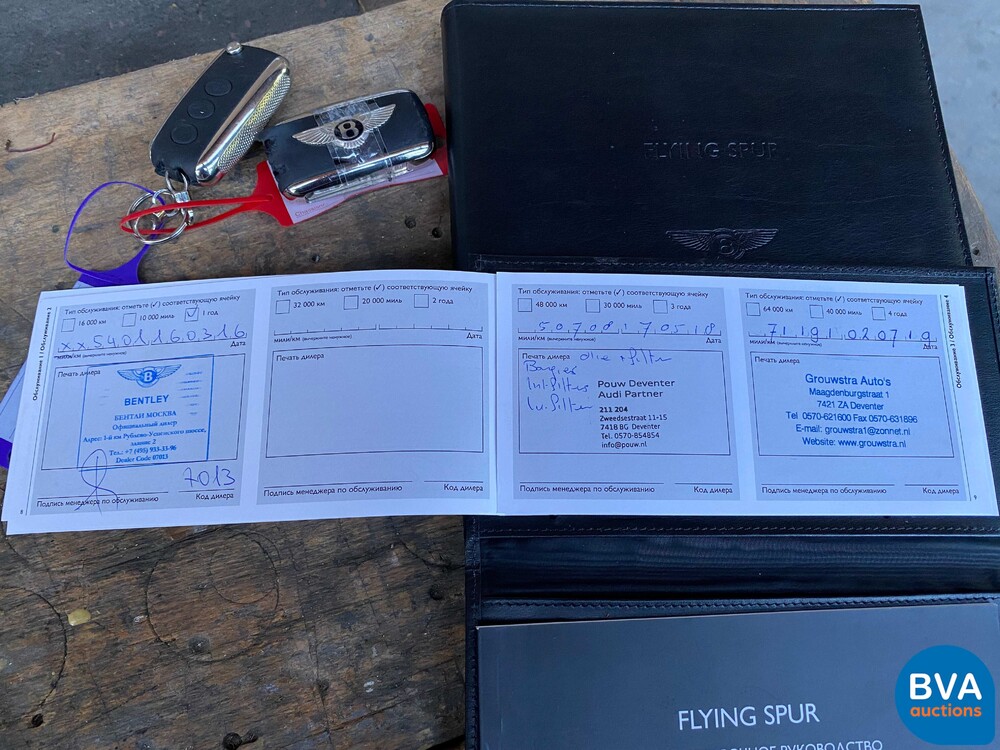 Bentley Flying Spur 6.0 W12 625pk 2013, JP-643-P