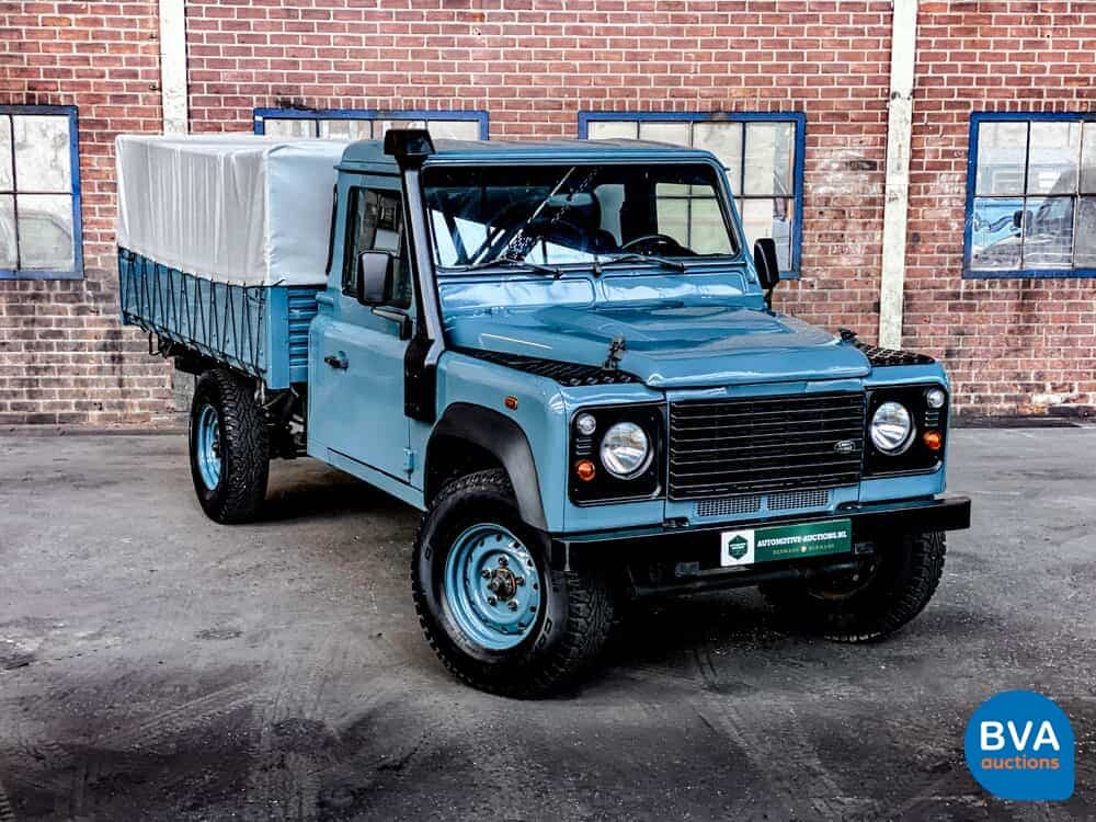 Land Rover Defender Pick-Up FX4 Grijs kenteken 122pk 2015, VHD-72-F