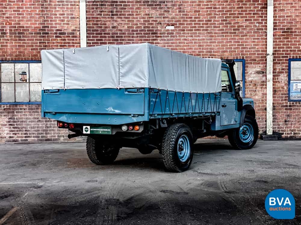 Land Rover Defender Pick-Up FX4 Grijs kenteken 122pk 2015, VHD-72-F