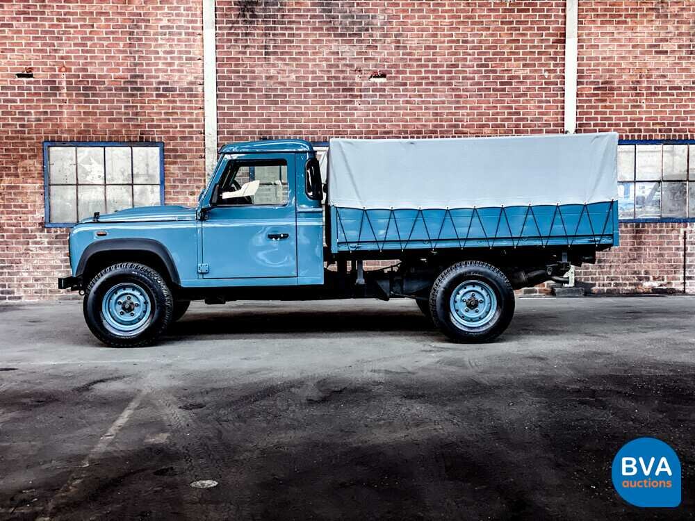 Land Rover Defender Pick-Up FX4 Grijs kenteken 122pk 2015, VHD-72-F