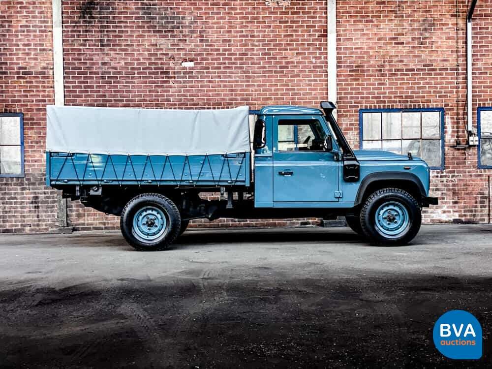 Land Rover Defender Pick-Up FX4 Grijs kenteken 122pk 2015, VHD-72-F