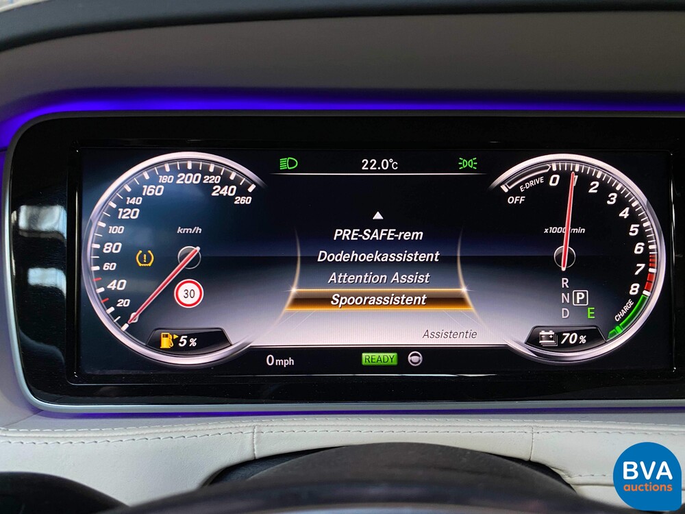 Mercedes-Benz S400 LANG Hybrid Prestige AMG S-klasse 306pk 2014 -Org NL-, 2-XFP-44