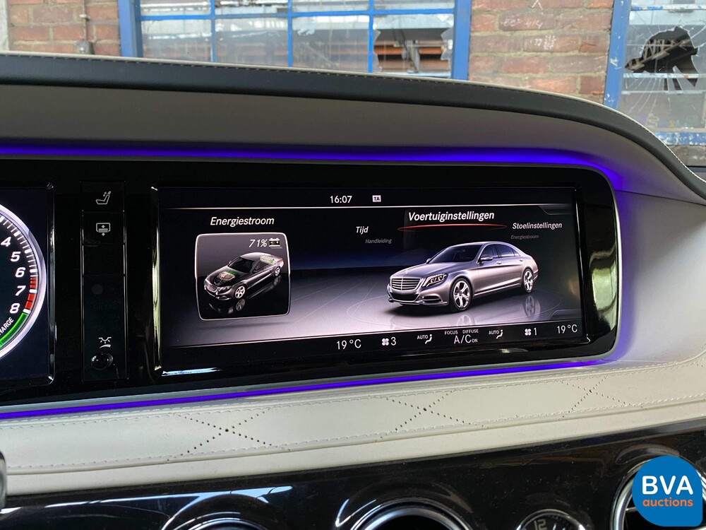 Mercedes-Benz S400 LANG Hybrid Prestige AMG S-klasse 306pk 2014 -Org NL-, 2-XFP-44
