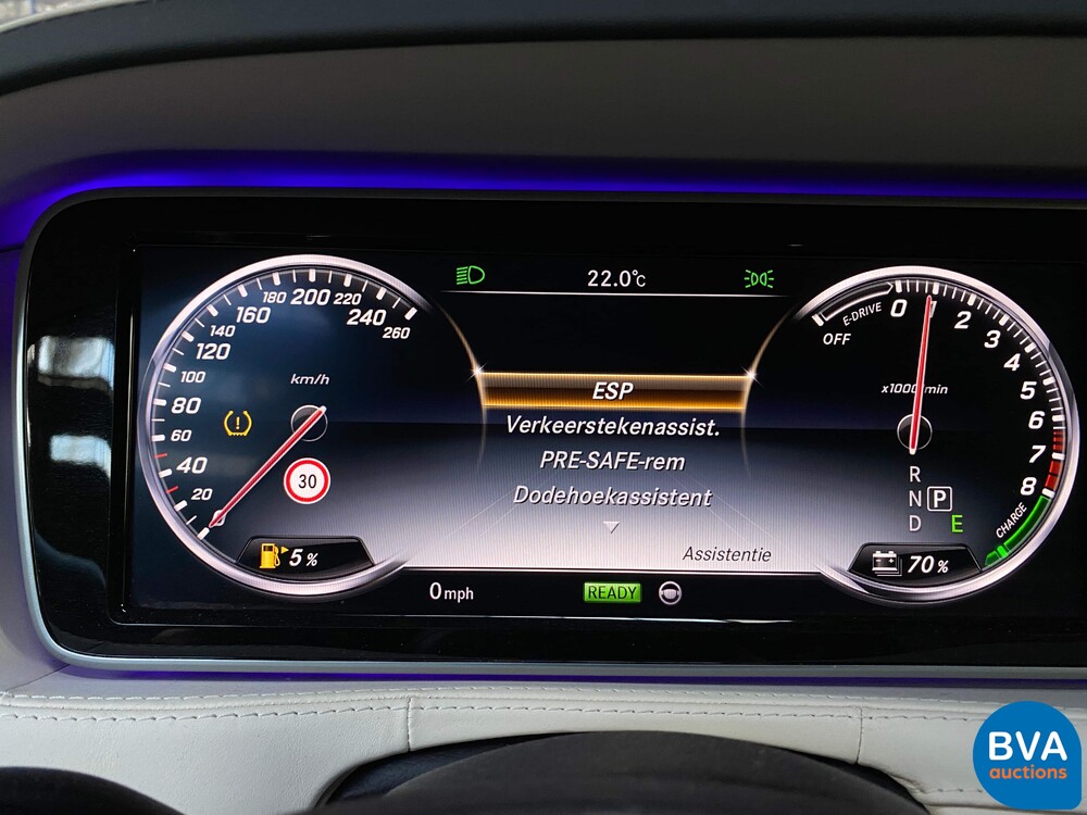 Mercedes-Benz S400 LANG Hybrid Prestige AMG S-klasse 306pk 2014 -Org NL-, 2-XFP-44