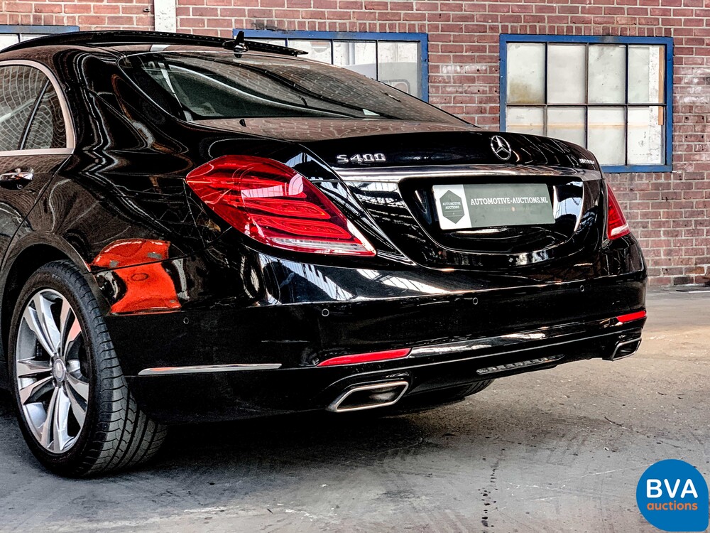 Mercedes-Benz S400 LANG Hybrid Prestige AMG S-klasse 306pk 2014 -Org NL-, 2-XFP-44