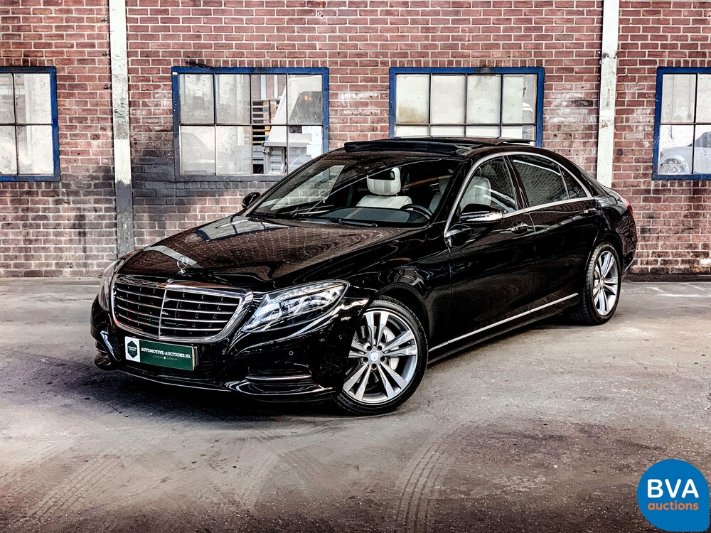 Mercedes-Benz S400 LANG Hybrid Prestige AMG S-klasse 306pk 2014 -Org NL-, 2-XFP-44