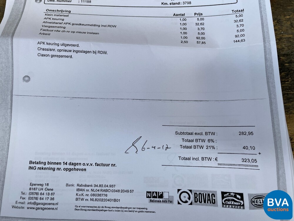 Triumph TR 4 A 2.1A TR4 Cabriolet -Org.NL- 1966, 49-21-BX