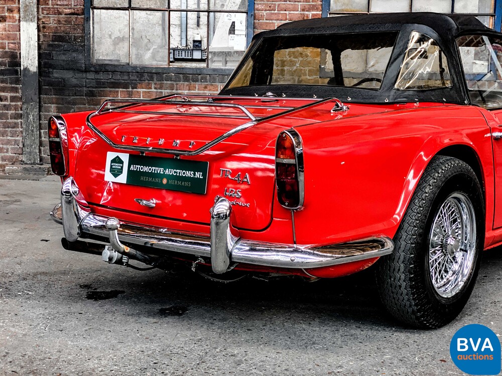 Triumph TR 4 A 2.1A TR4 Cabriolet -Org.NL- 1966, 49-21-BX