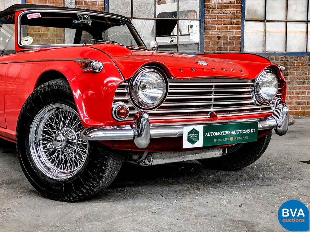 Triumph TR 4 A 2.1A TR4 Cabriolet -Org.NL- 1966, 49-21-BX