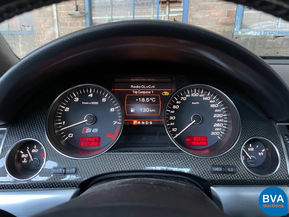 Audi S8 Pro Line 5.2 V10 Quattro 450pk 2006 -Origineel NL-, 84-TK-BG
