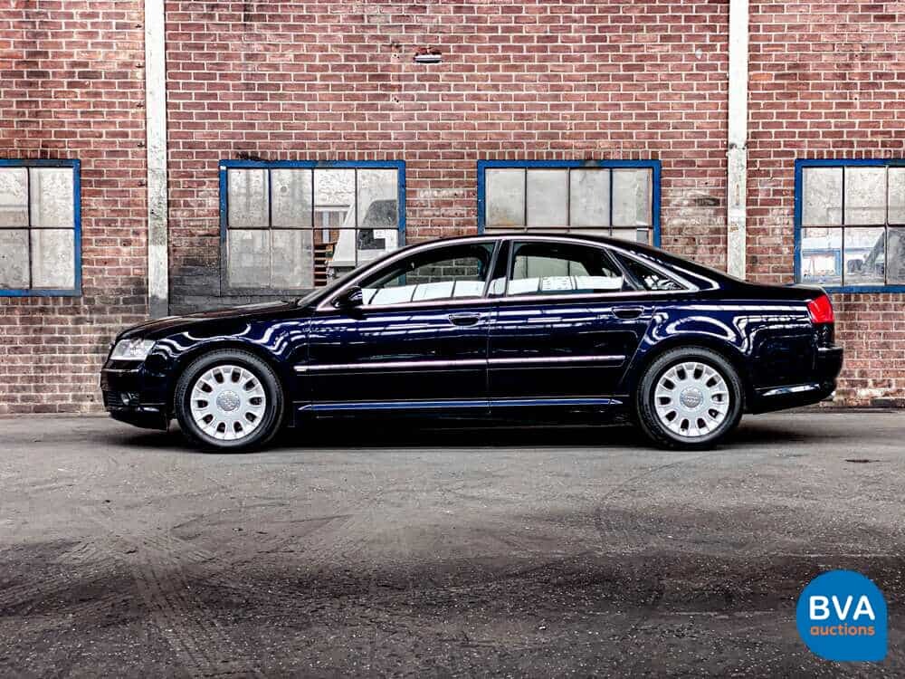 Audi A8 3.7 Quattro Exclusive 280pk 2003, SB-104-T