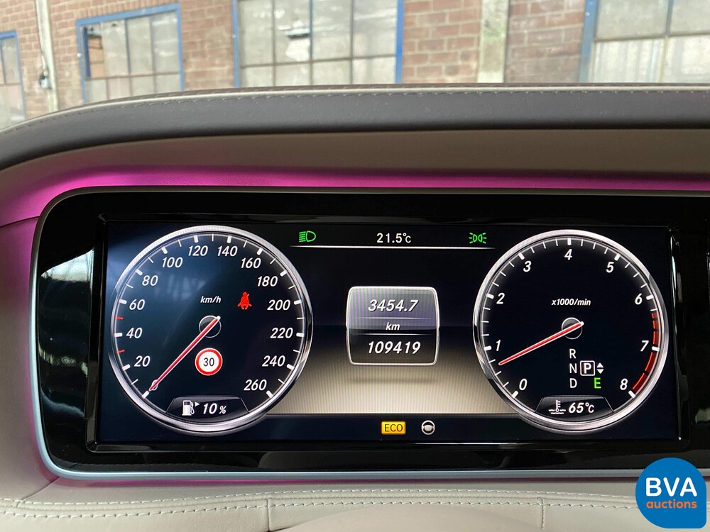 Mercedes-Benz S500 Lang Edition-1 S-klasse 456pk 2013 V8, GJ-100-J