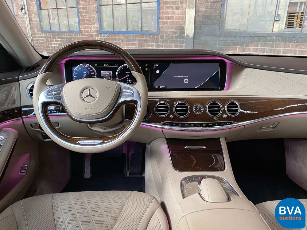 Mercedes-Benz S500 Lang Edition-1 S-klasse 456pk 2013 V8, GJ-100-J