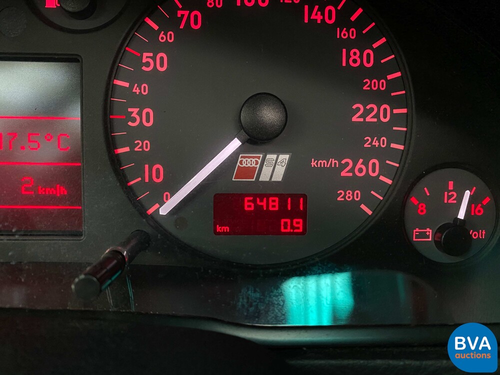 Audi S4 2.7 V6 Quattro Biturbo 265pk 2002