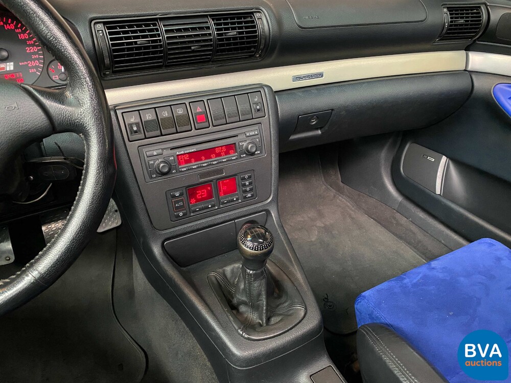 Audi S4 2.7 V6 Quattro Biturbo 265pk 2002