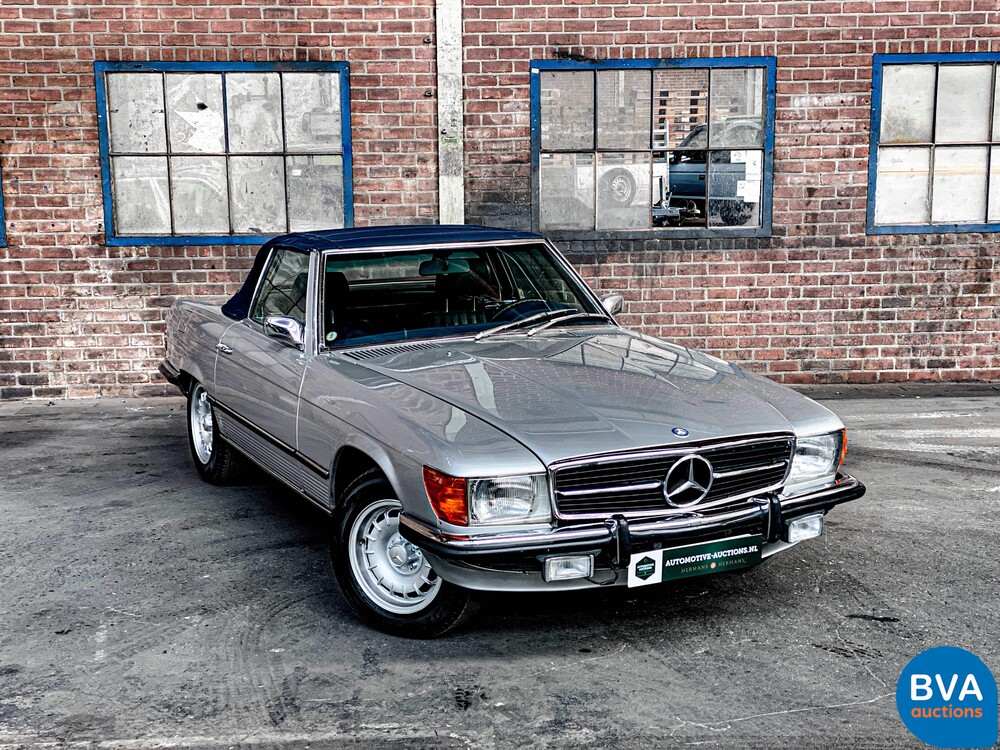 Mercedes-Benz 450SL R107 Roadster 4.5 218pk SL-Klasse 1973, 23-YA-01
