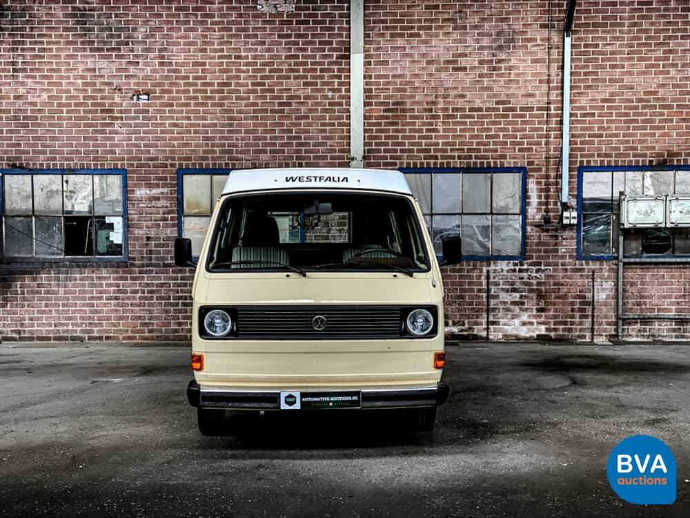 Volkswagen T3 Westfalia Camper Transporter 1982, J-680-JT
