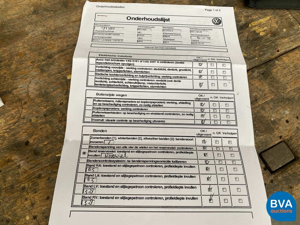 Volkswagen Golf 1.4 TSI HighLine 160pk 2011 -Origineel NL-, 37-PTG-2