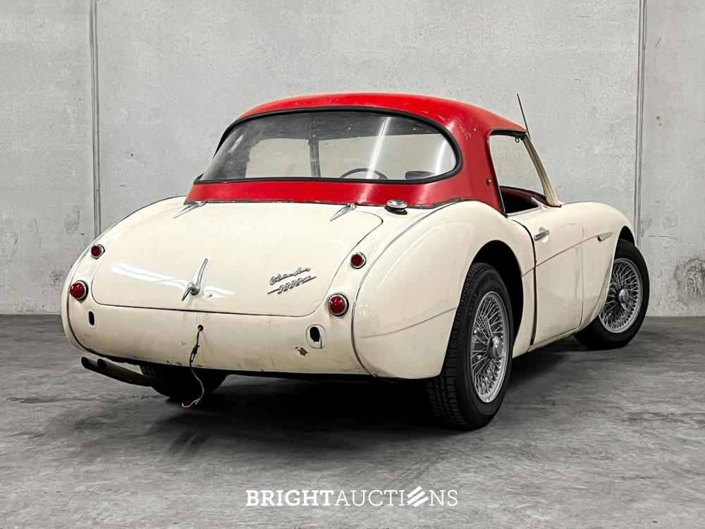 Austin-Healey 3000 Mark II 2+2 Cabriolet - projectauto - LHD 3 Carburetors 1962 Oldtimer