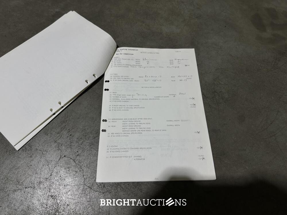 Lotus Ford Cortina MKII Twin Cam (Lucas Injection LHD) 1967