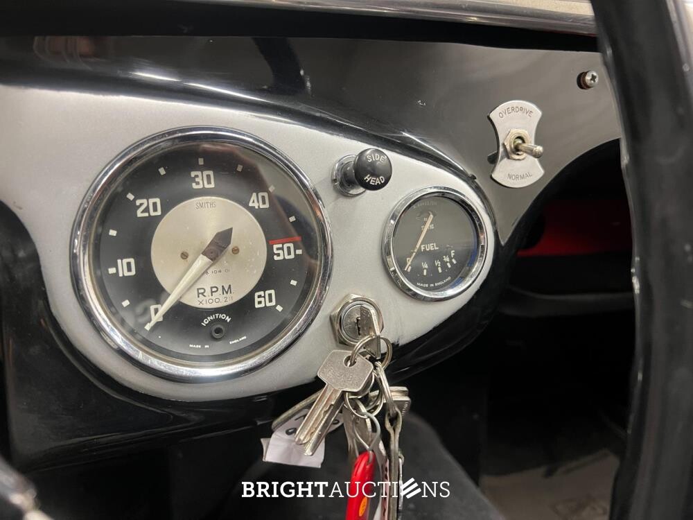 Austin-Healey 100 BN-1 Cabriolet LHD 90pk 1955 Oldtimer, DZ-53-50