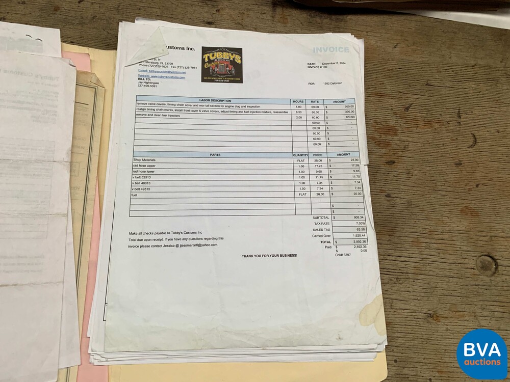 DeLorean DMC-12 1981.