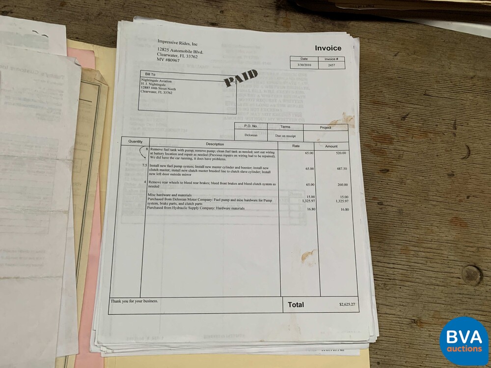 DeLorean DMC-12 1981.