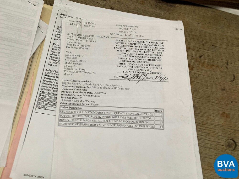 DeLorean DMC-12 1981.