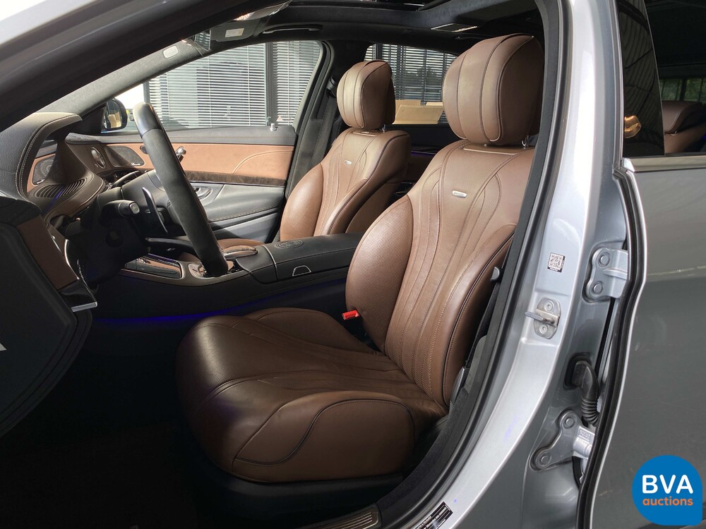 Mercedes-Benz S63 AMG Lang 612pk 4Matic+ Premium Plus S-klasse 2018, XL-831-D