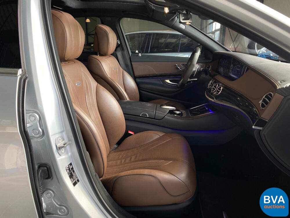 Mercedes-Benz S63 AMG Lang 612pk 4Matic+ Premium Plus S-klasse 2018, XL-831-D
