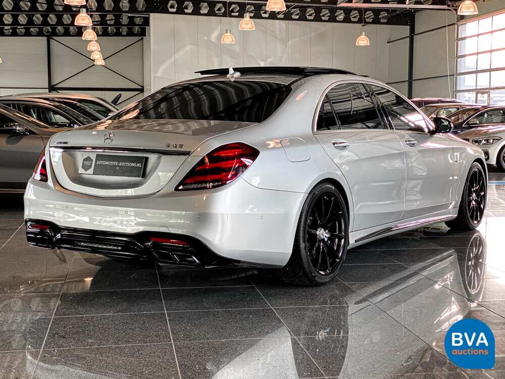 Mercedes-Benz S63 AMG Lang 612pk 4Matic+ Premium Plus S-klasse 2018, XL-831-D