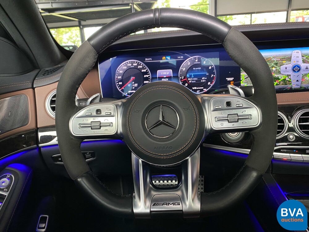 Mercedes-Benz S63 AMG Lang 612pk 4Matic+ Premium Plus S-klasse 2018, XL-831-D