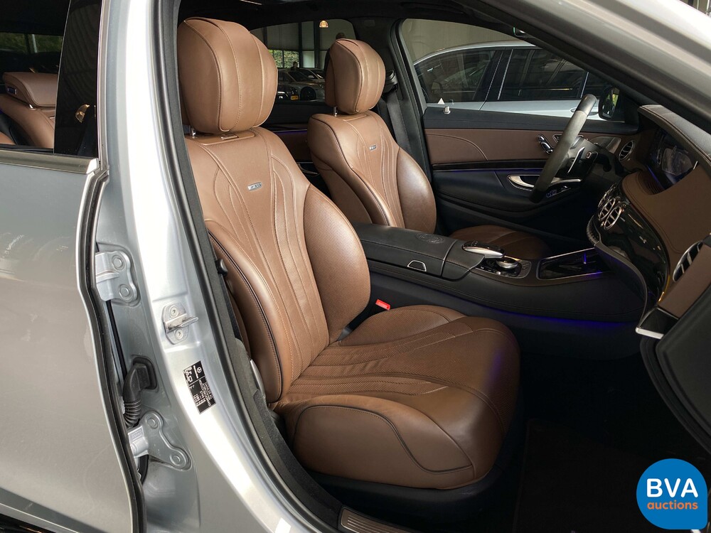 Mercedes-Benz S63 AMG Lang 612pk 4Matic+ Premium Plus S-klasse 2018, XL-831-D