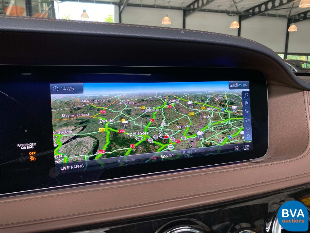 Mercedes-Benz S63 AMG Lang 612pk 4Matic+ Premium Plus S-klasse 2018, XL-831-D