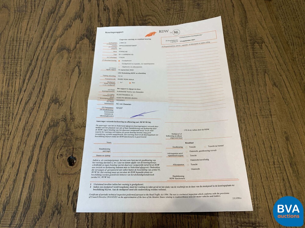 Porsche 9113.8 Carrera 4S Coupe 997 355 PS 2006, J-994-LS.