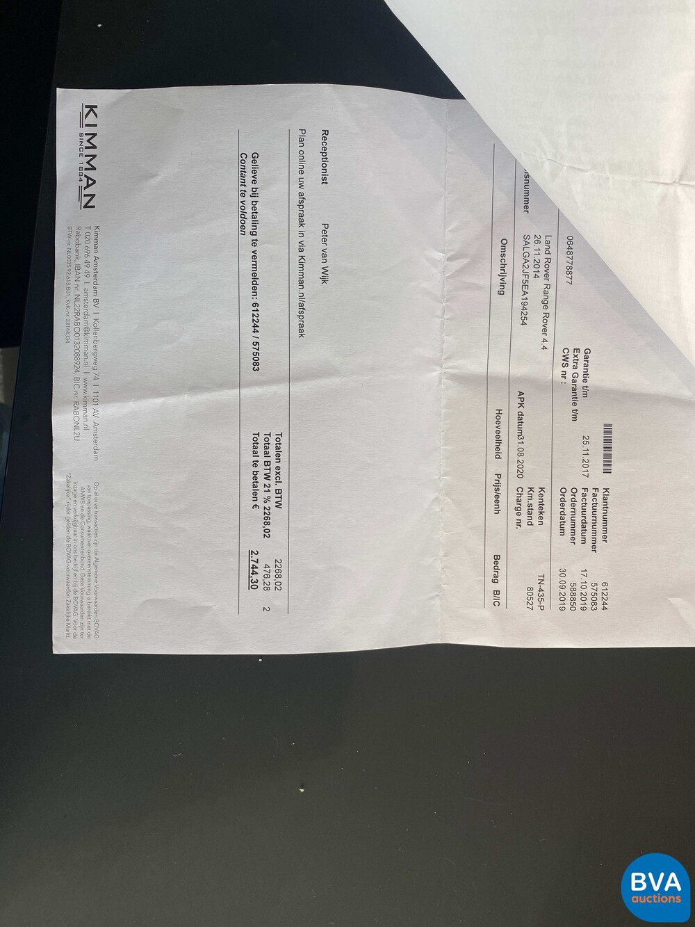 Land Rover Range Rover 4.4 SDV8 Autobiographie 340 PS 2014, TN-435-P.