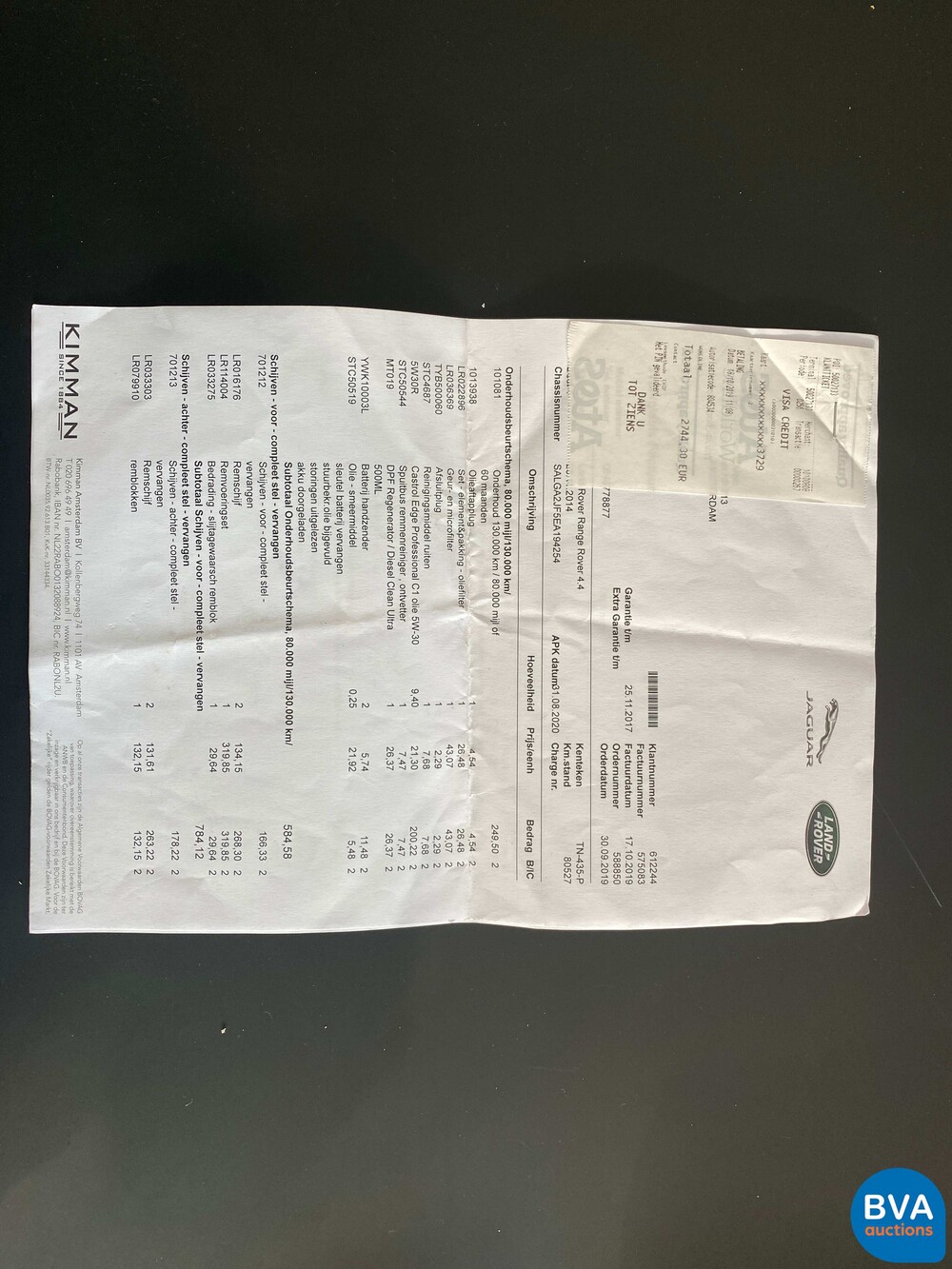 Land Rover Range Rover 4.4 SDV8 Autobiographie 340 PS 2014, TN-435-P.