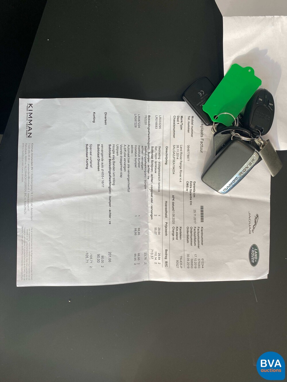 Land Rover Range Rover 4.4 SDV8 Autobiographie 340 PS 2014, TN-435-P.