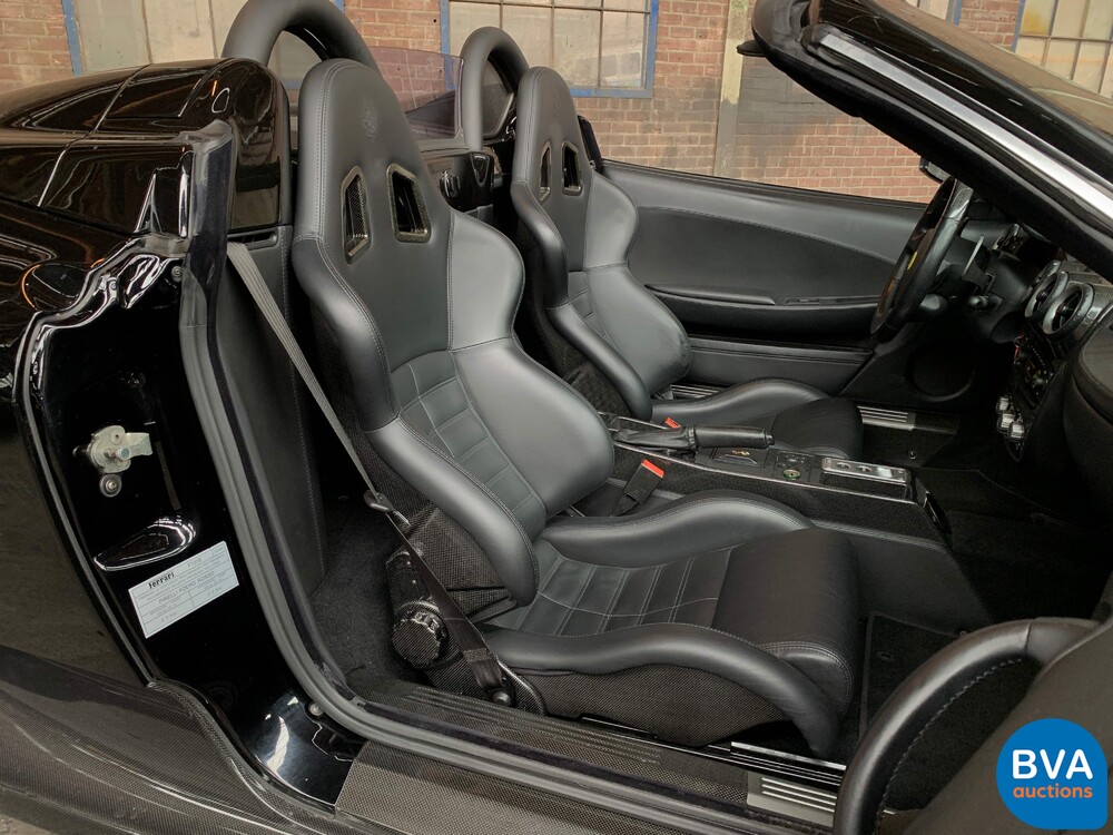 Ferrari F430 Spider F1 CARBON KERAMIK 4.3 V8 485pk 2007, NL-Zulassung.