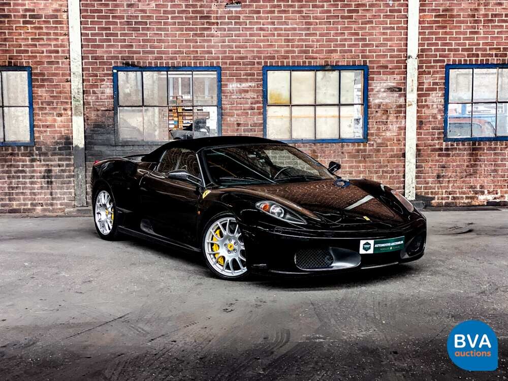 Ferrari F430 Spider F1 CARBON KERAMIK 4.3 V8 485pk 2007, NL-Zulassung.