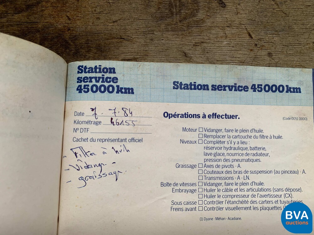 Citroen Acadiane Van 1979.