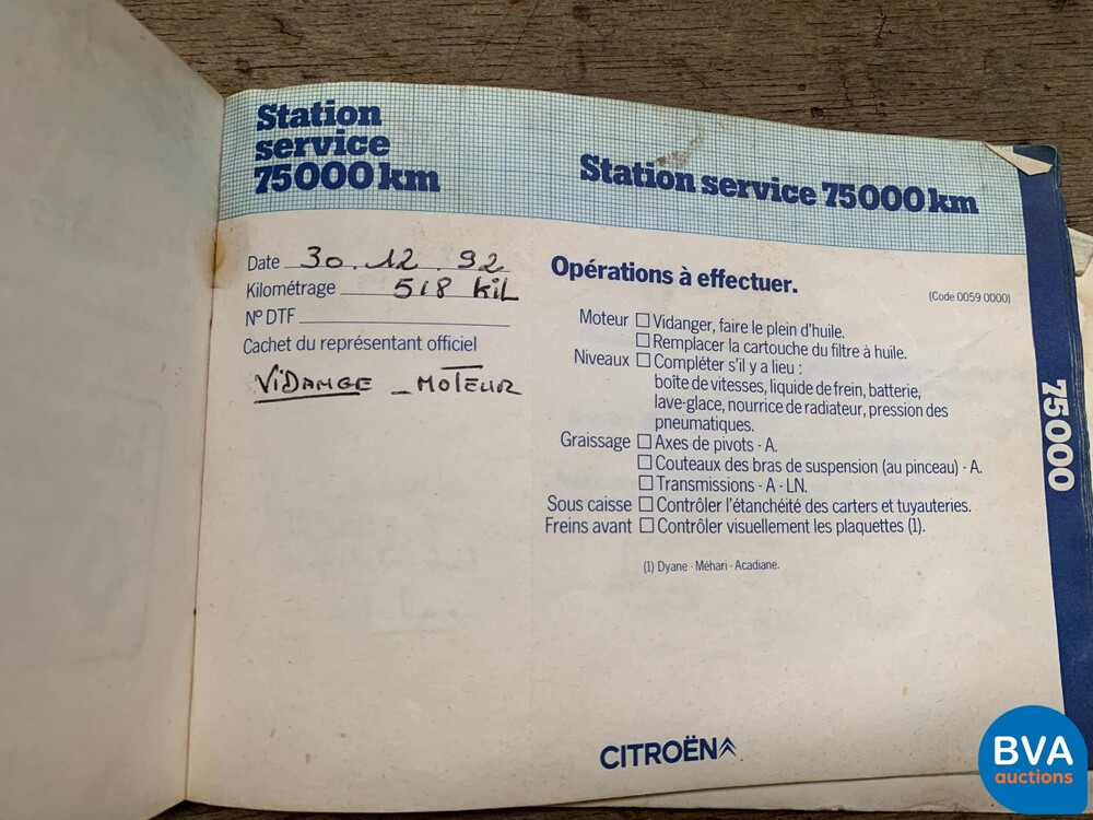 Citroen Acadiane Van 1979.