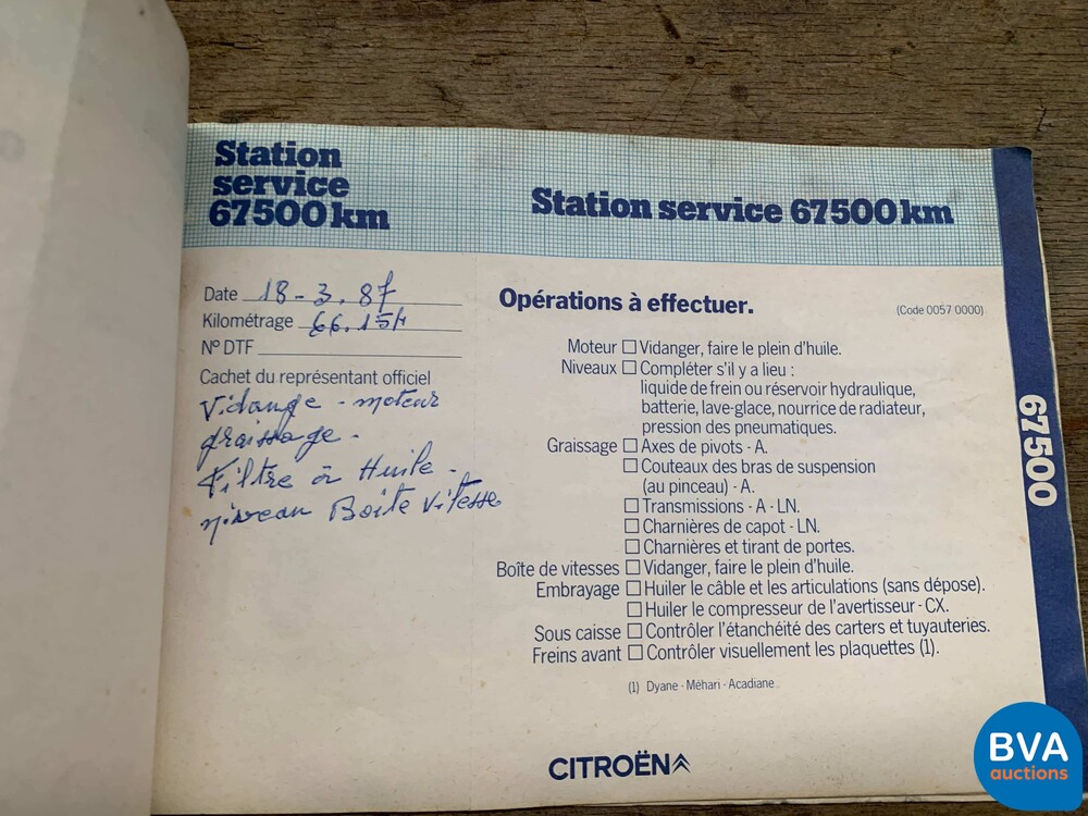 Citroen Acadiane Van 1979.