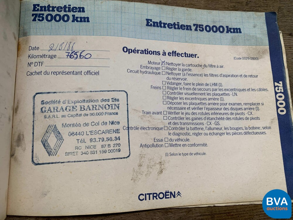 Citroen Acadiane Van 1979.