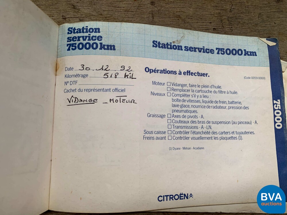 Citroen Acadiane Van 1979.